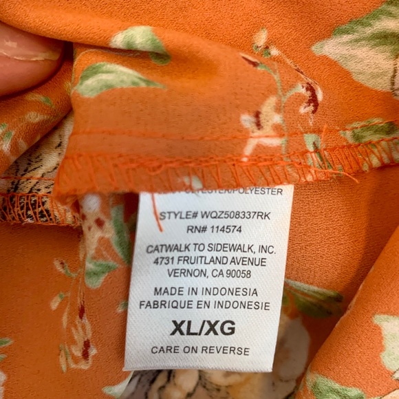 Pleione Covered Button Front Long Sleeve B… - Picture 6 of 6